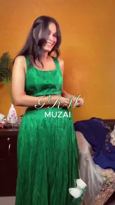 Green Lehenga Set by Pallavi Jaipur | Navratri Outfit Idea 2025