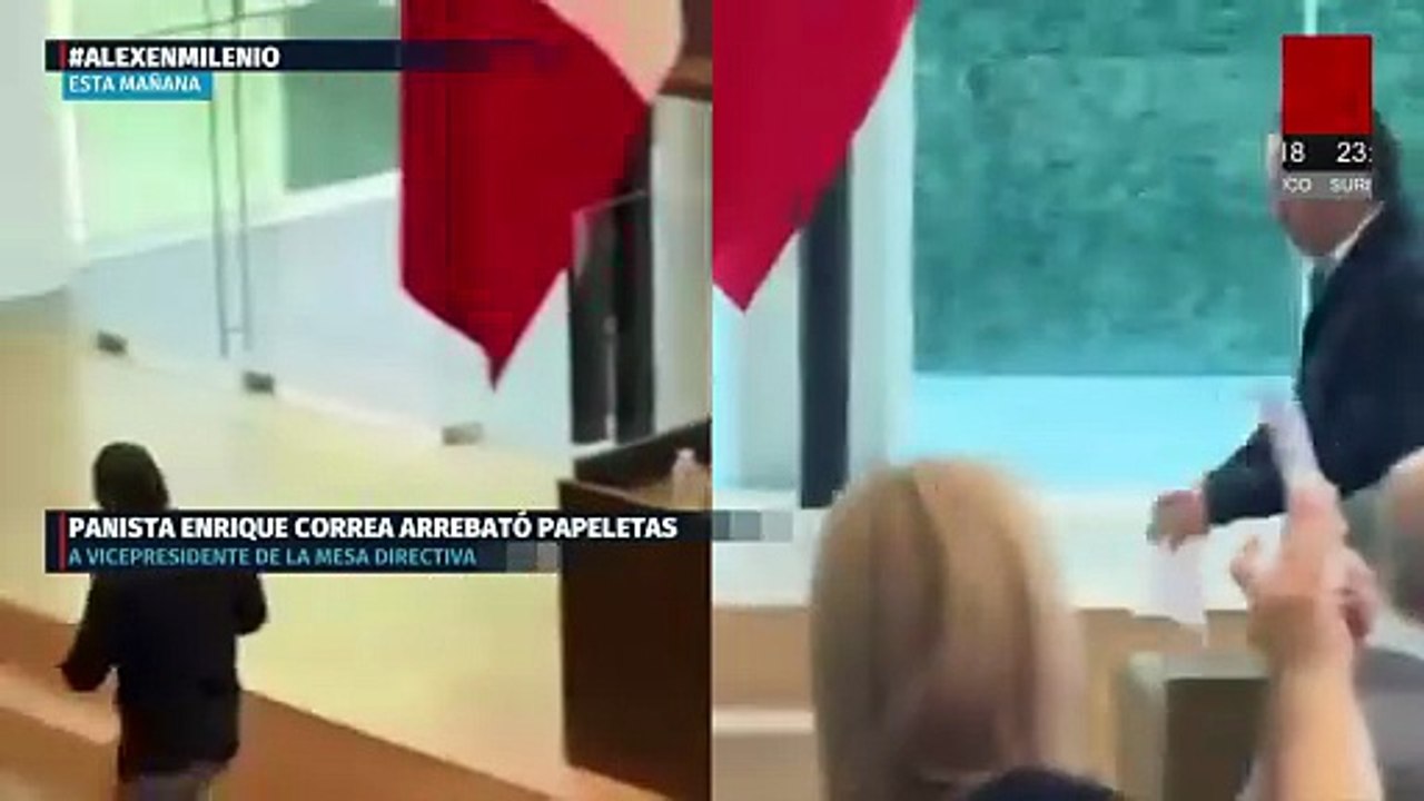 Suspenden sesión en Congreso de Querétaro por pelea entre diputados del PAN y Morena