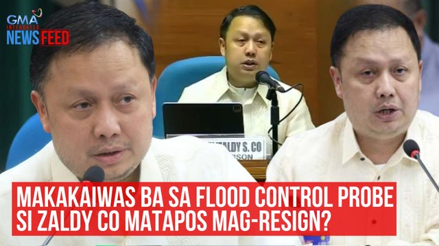 Makakaiwas ba sa flood control probe si Zaldy Co matapos mag-resign? | GMA Integrated Newsfeed