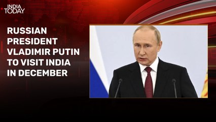 Vladimir Putin to visit India for 23rd India-Russia Summit in December