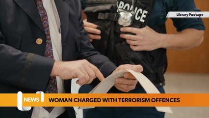 Woman charged with terrorism offence appears in court
