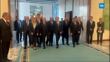 MHP Genel Başkanı Devlet Bahçeli Meclis’e geldi