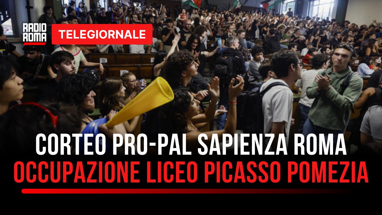 Telegiornale Roma e Regione Lazio - Edizione delle 13:00 di Mercoledì 1° Ottobre 2025