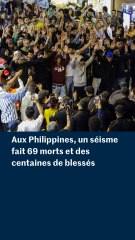 Aux Philippines, un séisme fait « jusqu’à soixante morts »