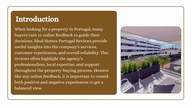 How Trustworthy Are Ideal Homes Portugal Reviews