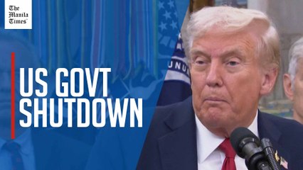 'We'll probably have a shutdown' says Trump