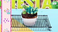🌵🎂 Blooming Succulent Cake in Unicorn Bakery Chef