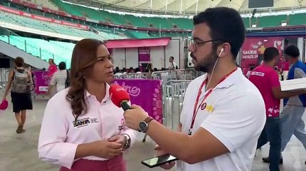 Roberta Santana destaca importância da ampliação da faixa etária para acesso gratuito à mamografia