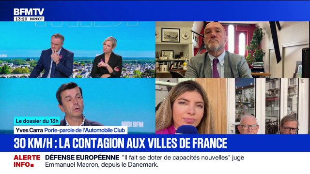 LE DOSSIER DU 13H - De plus en plus de villes passent à la limitation à 30 km/h dans les centres-villes
