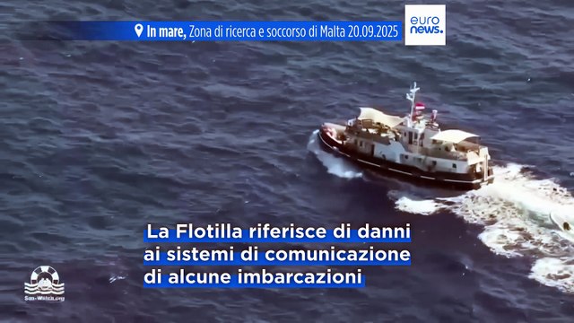 Flotilla, Italia e Grecia chiedono a Israele di garantire sicurezza e diritti degli attivisti, conferenza stampa della Global Sumud a 120 miglia da Gaza