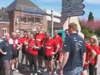 Bertry et Troisvilles les ch'ti coureurs et la Roparun 2008