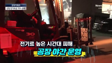 [경제카메라]가정용보다 비싼 산업용 전기…눈물의 야근