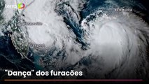 Furacões Imelda e Humberto provocam alerta no Atlântico Norte e repetem fenômeno raro