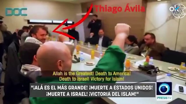 El nº 2 de la flotilla coreó ¡muerte a Israel! ¡victoria del Islam! en el funeral del líder de Hezbolá