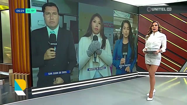 Pacientes de Emergencias del Hospital de Clínicas son atendidos en los pasillos