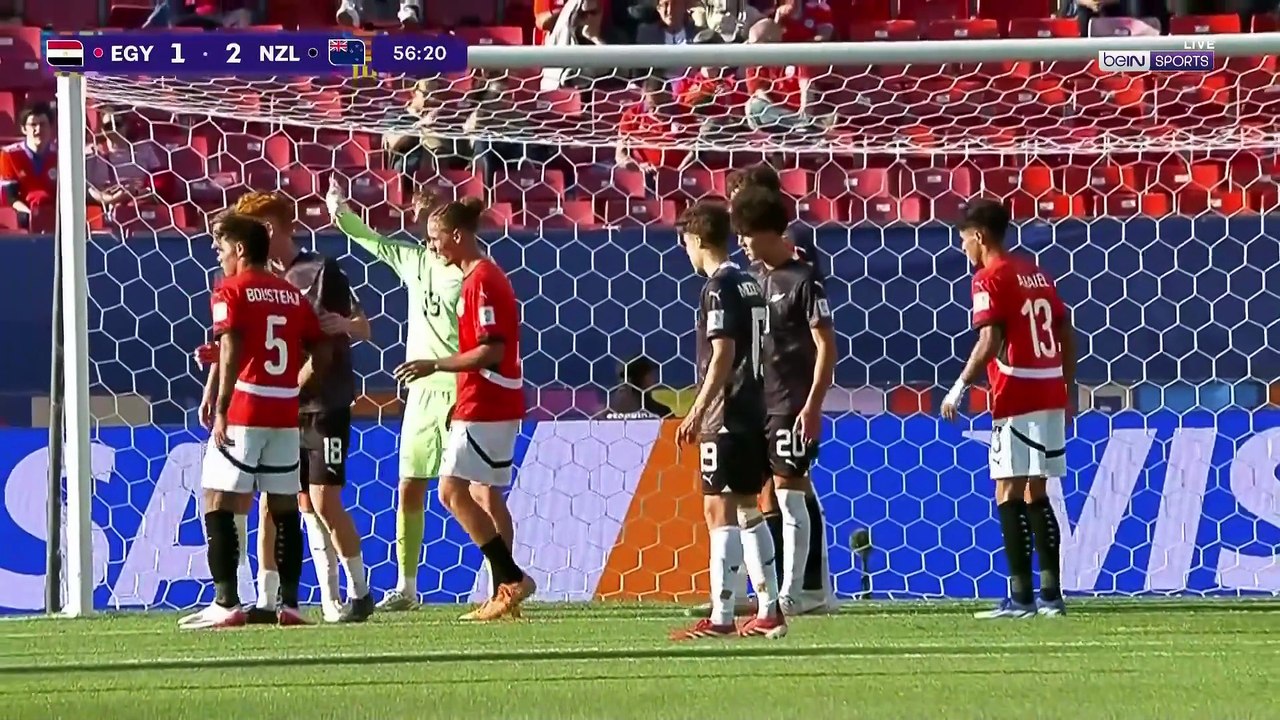 الشوط الثاني مباراة مصر ونيوزلندا كاس العالم للشباب 30-9-2025