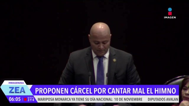 Diputado de Morena propone cárcel para quien se equivoque en la interpretación del Himno Nacional