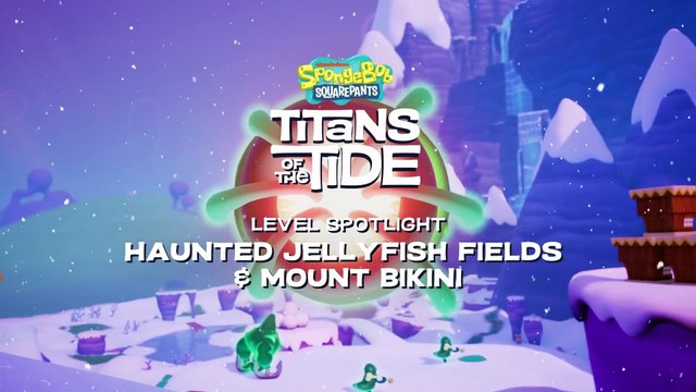 SpongeBob SquarePants Titans of the Tide - Jellyfish Fields Reveal Trailer
