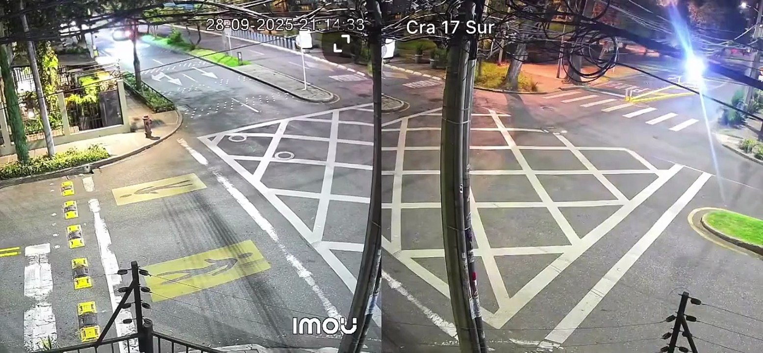 VIDEO: Brutal ‘choque’ de repartidores, motociclistas colisionaron de frente
