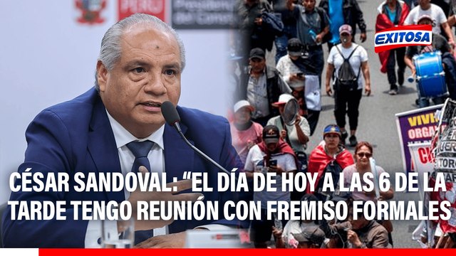 Ministro de Transportes sobre paro de transportistas del 2 de octubre: Han expresado su voluntad de conversar y evitarlo