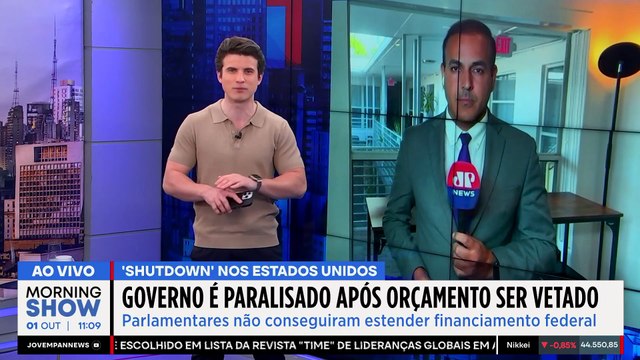 PARALISAÇÃO do governo dos EUA: ORÇAMENTO causa IMPASSE entre Trump e democratas