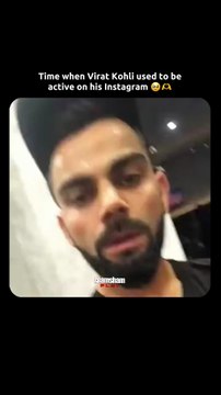 Throwback to Virat Kohli’s Insta golden era #viratkohli #instagram #gym #glamsham #virushka #anushkasharma [Anushka sharma, virat kohli, gym, glamsham]