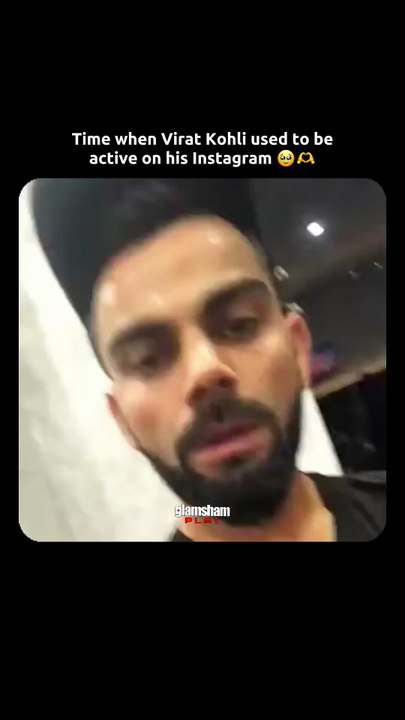 Throwback to Virat Kohli’s Insta golden era   #viratkohli #instagram #gym #glamsham #virushka #anushkasharma [Anushka sharma, virat kohli, gym, glamsham]
