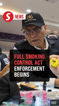 Ops Selamat PaPa marks full enforcement of Act 852 on smoking products, says Dzulkefly