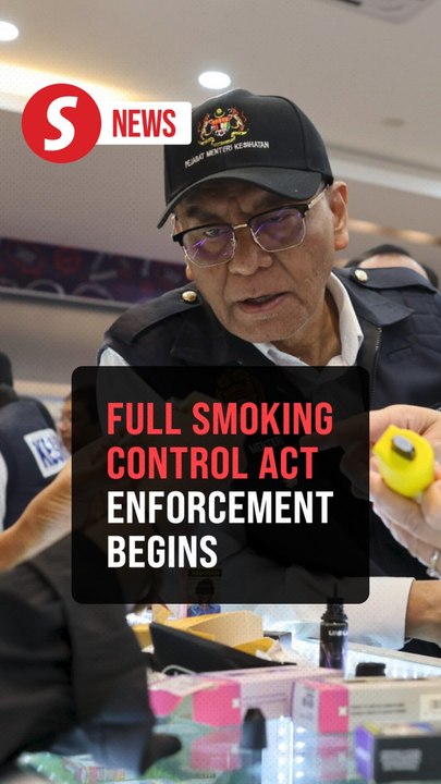 Ops Selamat PaPa marks full enforcement of Act 852 on smoking products, says Dzulkefly