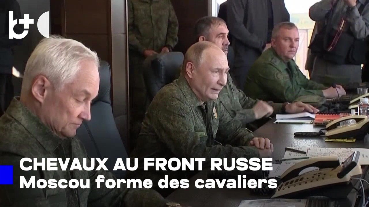 Poutine ramène la « cavalerie » / Des soldats à cheval au front, « plus de véhicules »