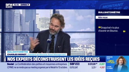 Bullshitomètre : "Snapchat n'a plus d'avenir en Bourse" - FAUX répond Charles Monot - 01/10