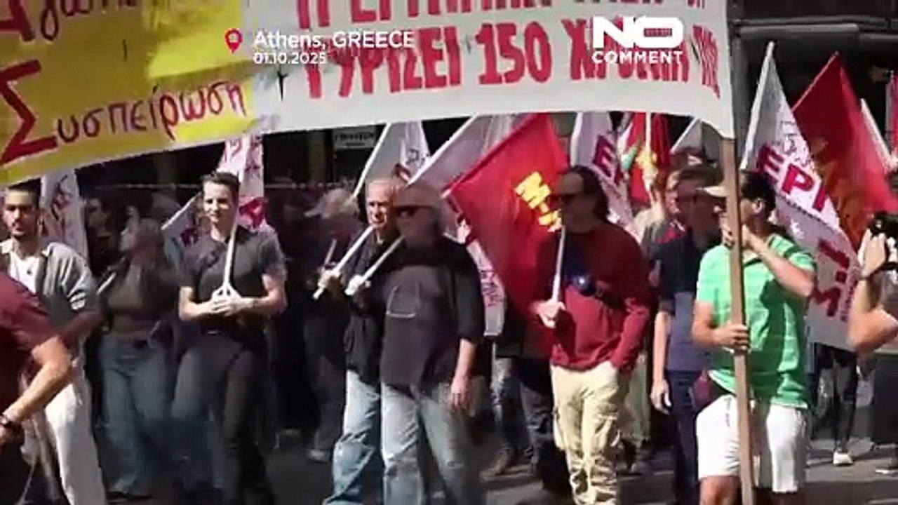 Athènes paralysée par une grève générale contre la nouvelle législation du travail