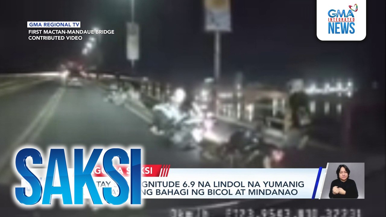 70 patay sa magnitude 6.9 na lindol na yumanig sa Visayas, ilang bahagi ng Bicol at Mindanao | Saksi