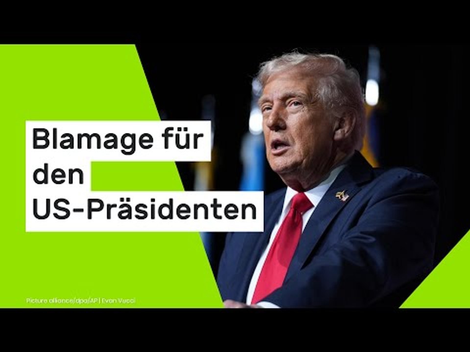 Donald Trump: Blamage für den US-Präsidenten - erneut Shutdown unter 'The Don'