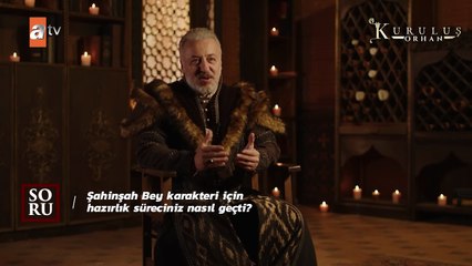 Dizimizin Şahinşah'ı Barış Falay'a sorduk⚔️ | Kuruluş Orhan Özel Röportaj Kuruluş Orhan || TRT Drama Update