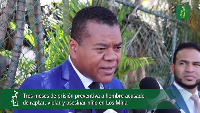 Tres meses de prisión preventiva a hombre acusado de raptar, violar y asesinar niño en Los Mina