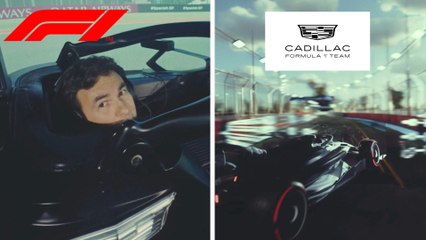 Checo Pérez lo da todo en el simulador de Cadillac; el mexicano prepara su nuevo debut en F1