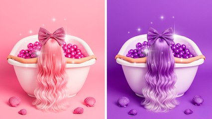 😂 Problèmes Fous de Filles 💅 Ongles Longs VS Cheveux Longs ✨ Hacks à Tester !