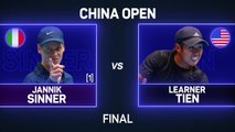 Sinner beat Tien to win second China Open title