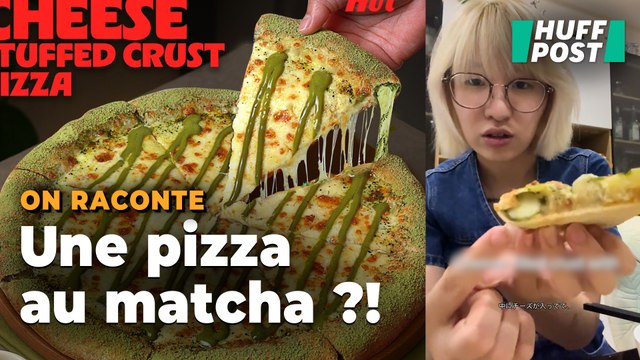 Cette pizza au matcha du Pizza Hut Brunei est encore plus clivante que celle à l’ananas