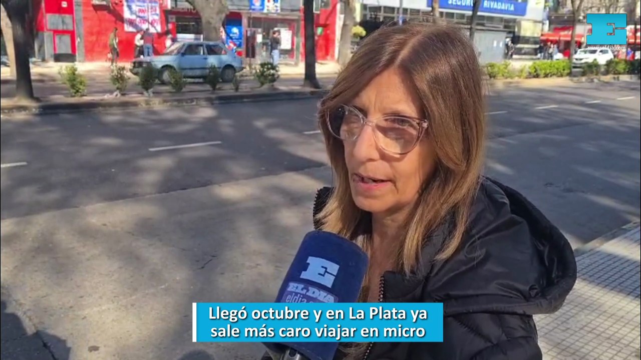 Llegó octubre y en La Plata ya sale más caro viajar en micro
