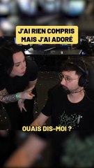 J'ai rien capté mais c'était tellement stylé !