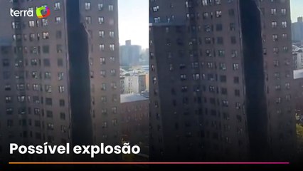 Parte de prédio residencial de 17 andares desaba em Nova York; área é isolada