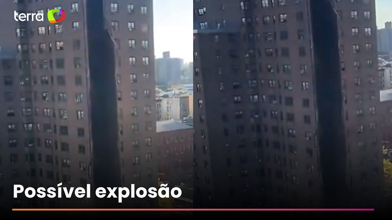 Parte de prédio residencial de 17 andares desaba em Nova York; área é isolada