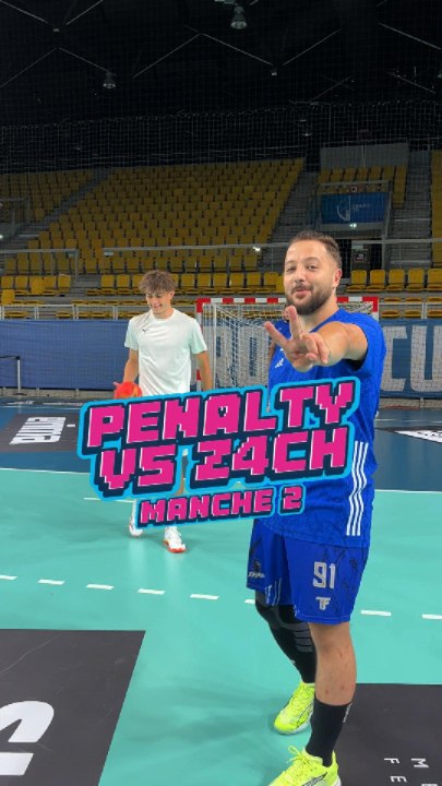 Penalty challenge.. Vs Z4ch ! Manche 2 #Handball #Hand #HandballPlayer