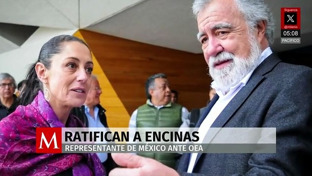Alejandro Encinas es ratificado por el Senado como representante en la OEA