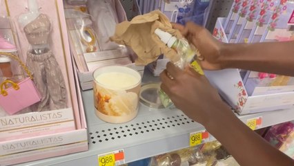 Hilarious reactions ensue as prankster does the fart spray candle joke in store