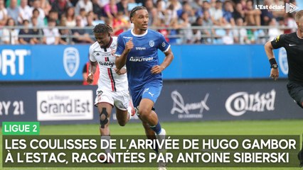 Les coulisses de l’arrivée de Hugo Gambor à l’Estac, racontées par Antoine Sibierski