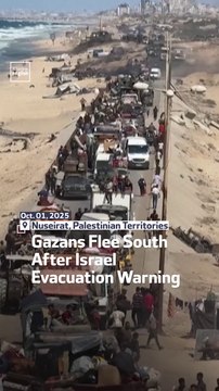 Gazans Flee South After Israel Evacuation Warning