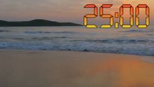 TDAH 25 minutes Relax Timer sea sound / Estudar 25:00